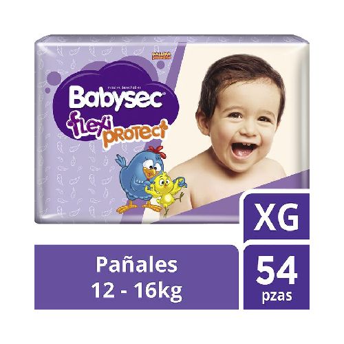 Babysec Pañales de Bebé Flexi Protect Talla 54 Pz - H-E-B México | Hacemos el súper por ti