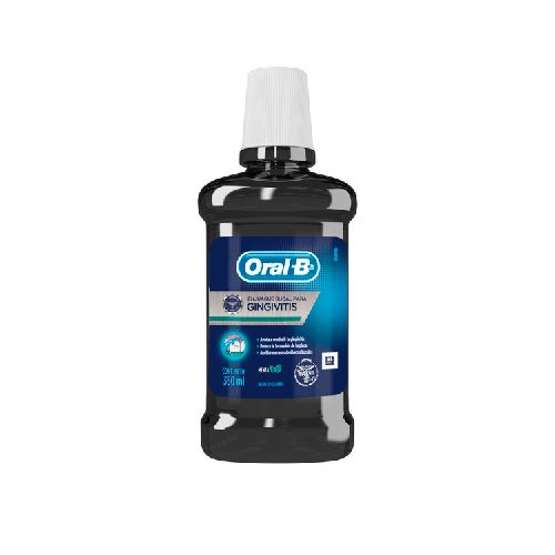 Enjuague Bucal Oral-B Para Gingivitis Menta 350 ml - H-E-B México | Hacemos el súper por ti