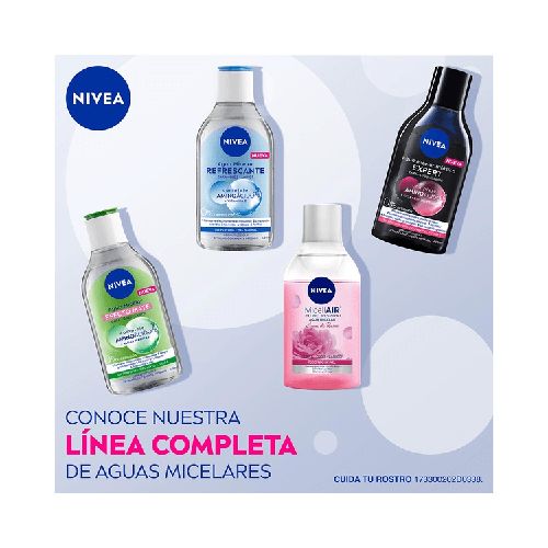 NIVEA Agua Micelar Desmaquillante Micellair Expert 400 ml - H-E-B México | Hacemos el súper por ti