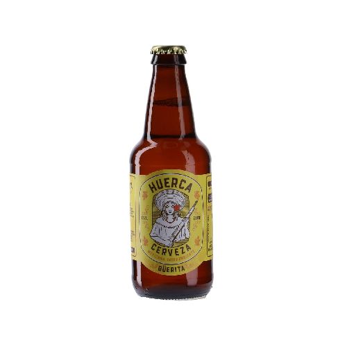 Huerca Cerveza Guerita Blond Ale 350 Ml - H-E-B México | Hacemos el súper por ti