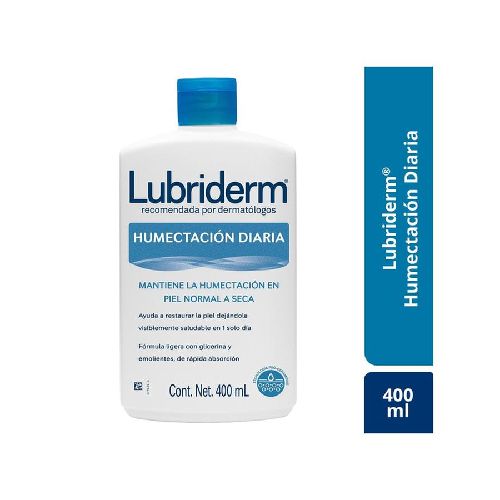 Crema Corporal LUBRIDERM Humectación Diaria 400 ml - H-E-B México | Hacemos el súper por ti