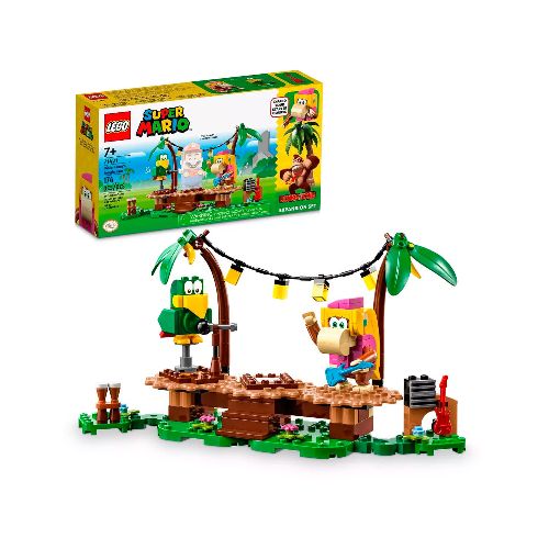 Armable Lego Expansión Jungle Jam De Dixie Kong Multicolor 71421 - La Marina va con tu estilo