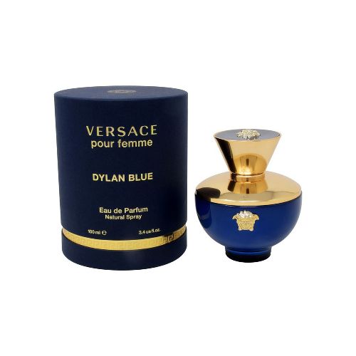 Perfume para dama Versace 702032 dylan blue pour femme 100 ml - La Marina va con tu estilo