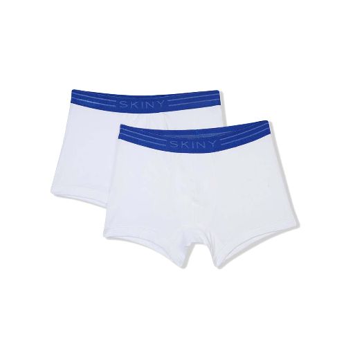 Boxer Para Niño 2 Pck Skiny Blanco 73453 - La Marina va con tu estilo