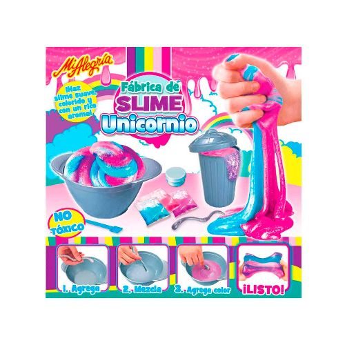 Fábrica De Slime Unicornio Mi Alegría Multicolor 1919 - La Marina va con tu estilo