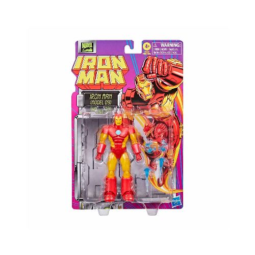 Figura de acción legends Iron Man Marvel multicolor f9028 - La Marina va con tu estilo