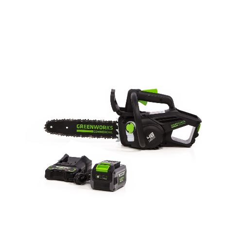 Motosierra GREENWORKS De 48v Incluye Batería Y Cargador 48TH12 - La Marina va con tu estilo