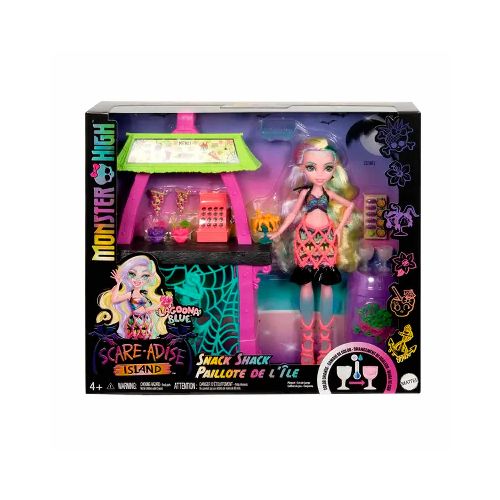 Muñeca isla del terror Monster High multicolor hrp70 - La Marina va con tu estilo