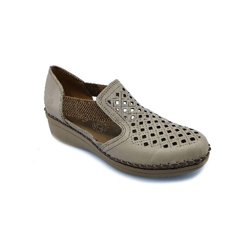 Zapato Confort Para Dama Lobo Solo Beige 4705 - La Marina va con tu estilo