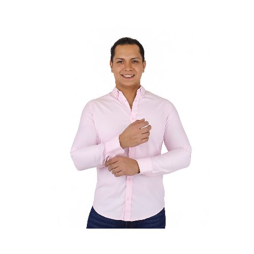 Camisa De Vestir Para Caballero Authentic Lyon Rosa 213266-600 - La Marina va con tu estilo