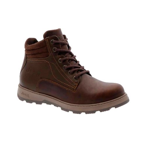 Bota Casual Para Caballero Jeep Encino Café 16501 - La Marina va con tu estilo