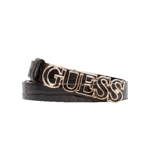 Cinturón casual para dama Guess negro BW9092P4220-BLA - La Marina va con tu estilo