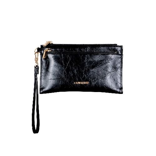 Cartera casual para dama Crabtree negro e3568 - La Marina va con tu estilo