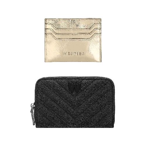 Cartera casual para dama Westies negro ACGIRONAWE - La Marina va con tu estilo