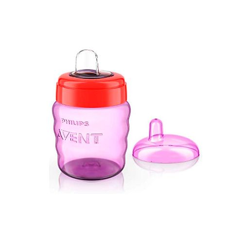 Vaso Entrenador Para Bebé Avent Rosa 6673710 - La Marina va con tu estilo