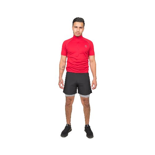 Short Deportivo Para Caballero Hexagon Negro 8865 - La Marina va con tu estilo