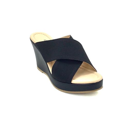 Sandalia Casual Para Dama Glynn Negro 4302 - La Marina va con tu estilo