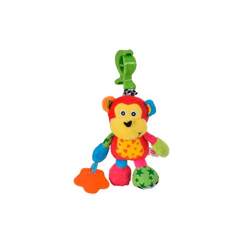 Peluche de mono multisensorial Diako multicolor bu-1821 - La Marina va con tu estilo