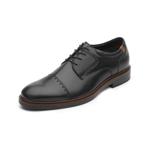 Zapato De Vestir Para Caballero Flexi Parker Negro 400102 - La Marina va con tu estilo