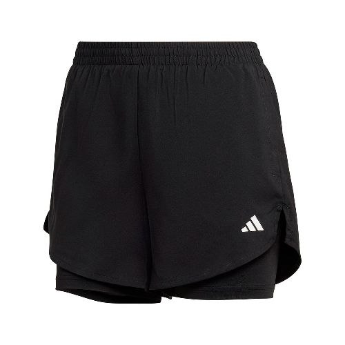 Short Para Dama Adidas Fitness Aeroready 2 en 1 Negro HN1044 - La Marina va con tu estilo