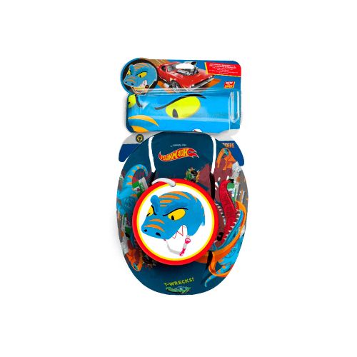 Casco 3d con funda de peluche Hot Wheels multicolor 30450 - La Marina va con tu estilo