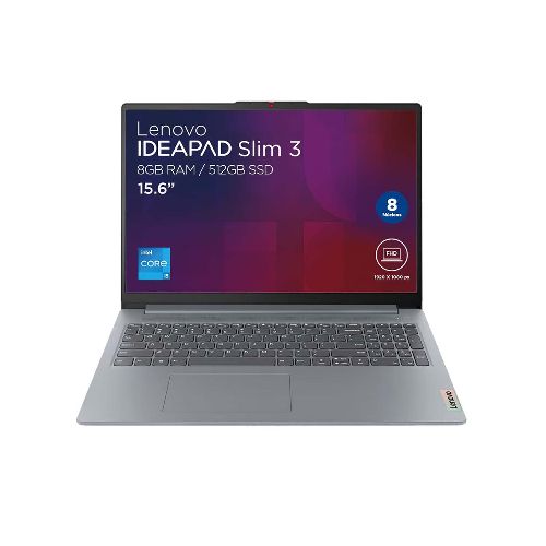 Laptop Lenovo 512 GB 15.6p gris artico 83er004nlm - La Marina va con tu estilo