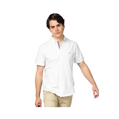 Camisa Manga Corta Para Caballero Tucané Blanco ALWAYS SUNDAY - La Marina va con tu estilo