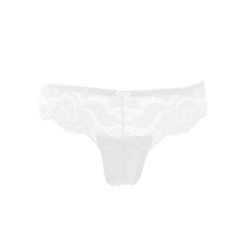 Tanga Para Dama Carnival Blanco 6413 - La Marina va con tu estilo