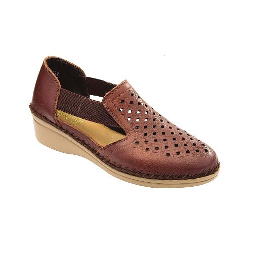 Zapato Confort Para Dama Lobo Solo Jessi Mahogany 4705 - La Marina va con tu estilo