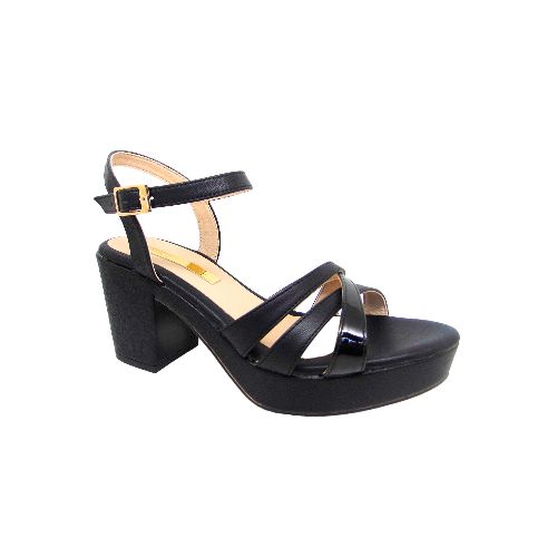 Zapatilla Casual Para Dama Paulie Negro 5434 - La Marina va con tu estilo