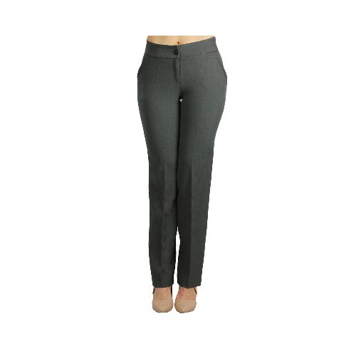 Pantalón De Vestir Para Dama Aide Collection Gris 31295 - La Marina va con tu estilo