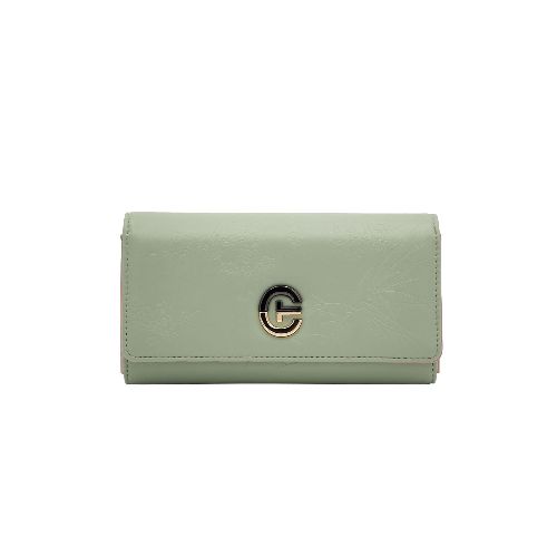 Cartera casual para dama Crabtree verde E3624 - La Marina va con tu estilo