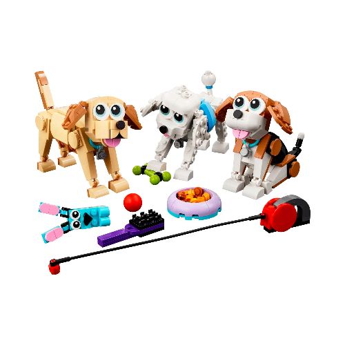 Set de perros adorables armable Lego multicolor 31137 - La Marina va con tu estilo