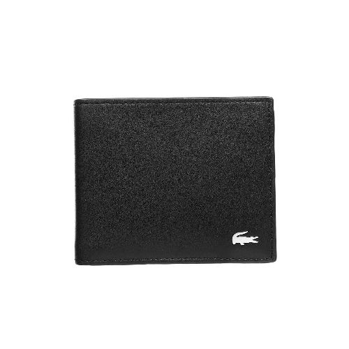 Cartera sencilla para caballero Lacoste negro NH1115FG - La Marina va con tu estilo