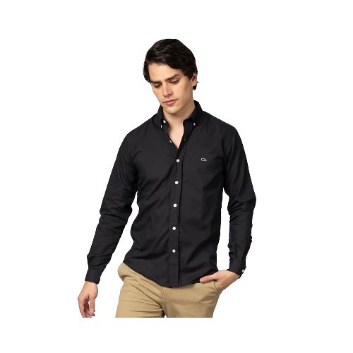 Camisa Casual Para Caballero Tucané Negro Oxford Original - La Marina va con tu estilo