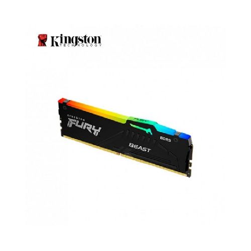 Memoria RAM DDR5 KINGSTON FURY BEAST RGB 16GB 5600MHZ DIMM(KF556C40BBA-16)