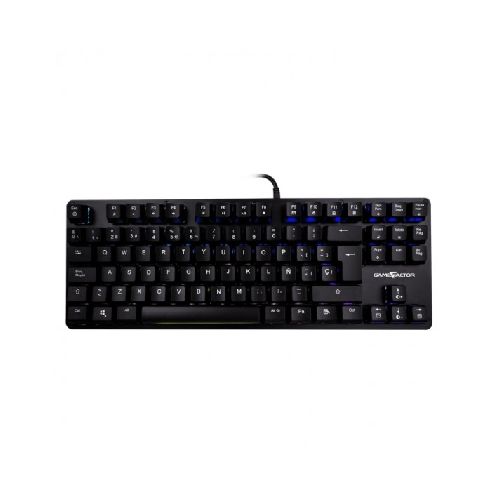 Teclado Gamer Game Factor KBG500 RGB, Teclado Mecánico, Switch Outemu Red, Alámbrico, Negro (Español)