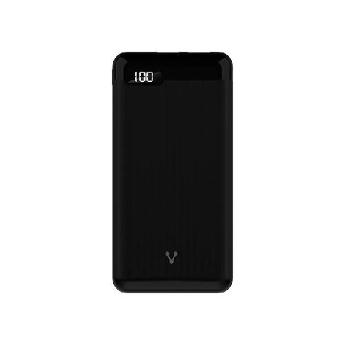 POWER BANK VORAGO PB-450 10000 mAh NEGRO USB Y TIPO C LCD - - TONY Superpapelerías | Tienda en Linea