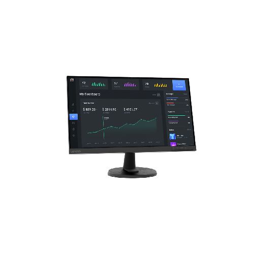 Monitor Lenovo C24-40 - Pantalla 23.8 pulgadas HD (1920x1080), HDMI, VGA, Color Negro, Garantía 3 Años con fabricante. - TONY Superpapelerías | Tienda en Linea