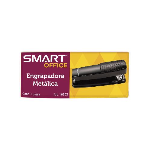 Engrapadora Metálica Mediana Colores Sólidos Smart - TONY Superpapelerías | Tienda en Linea