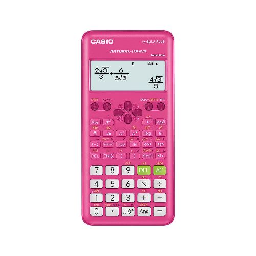 Calculadora Científica de 252 Funciones Rosa Casio - TONY Superpapelerías | Tienda en Linea