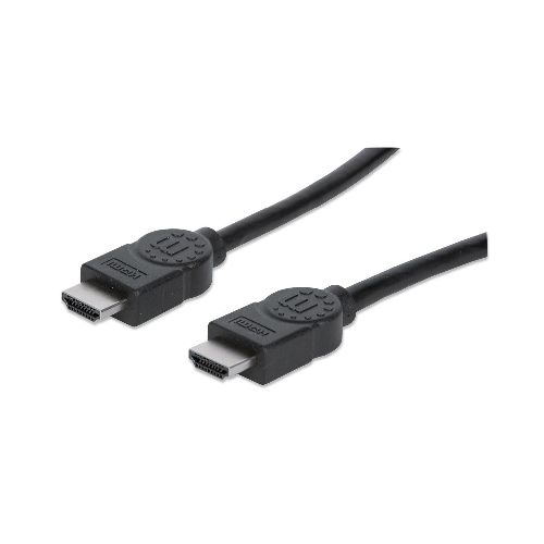 Cable HDMI Alta Velocidad con Ethernet 4K@30Hz MANHATTAN 323246 - 10 m, Macho, Negro - TONY Superpapelerías | Tienda en Linea