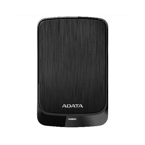 Disco duro externo ADATA 1TB - USB 3.2 (retrocompatible con 3.0 y 2.0). Negro.  AHV320-1TU31-CBK - TONY Superpapelerías | Tienda en Linea