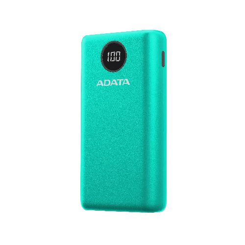 PowerBank ADATA P20000QCD - 20, 000 mAh. Compatible con Qualcomm QC 3.0 y USB Power Delivery 3.0. indicador digital de carga y 2 puertos USB-A y 1 USB - TONY Superpapelerías | Tienda en Linea