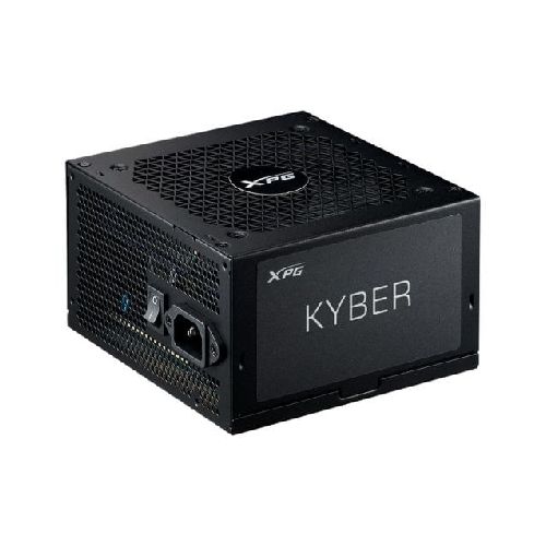 Fuente de Poder XPG KYBER - 750W, No modular. Color NEGRO.  KYBER750G-BKCUS - TONY Superpapelerías | Tienda en Linea