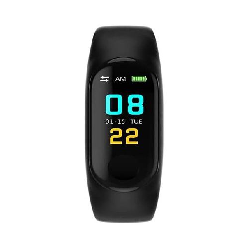 Smartband Hyundai pantalla tactil a color - conector de carga micro usb ideal para el monitoreo de signos vitales y notificaciones - TONY Superpapelerías | Tienda en Linea