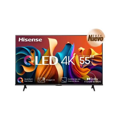 Televisor Hisense 55QD6N - 55 pulgadas, LED 4K UHD, 3840 x 2160 Pixeles, QLED GOOGLE SMART TV - TONY Superpapelerías | Tienda en Linea