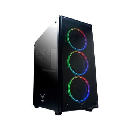 Gabinete Gaming Naceb Technology PLAYER Crystal Case NA-0603 - Full ATX, Negro - TONY Superpapelerías | Tienda en Linea