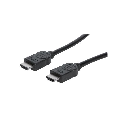 Cable HDMI Alta Velocidad con Ethernet 4K@30Hz MANHATTAN 323215 - 2 m, Macho, Negro - TONY Superpapelerías | Tienda en Linea