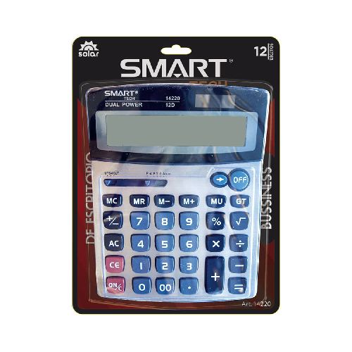 Calculadora de Escritorio Extra Grande de 12 Dígitos Smartech - TONY Superpapelerías | Tienda en Linea